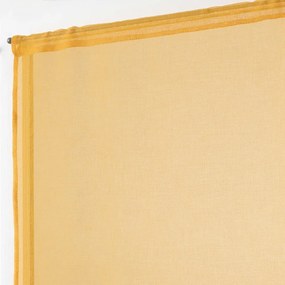 Sárga átlátszó függöny szett 2 db-os 60x90 cm Sandra – douceur d'intérieur