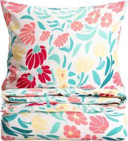 Caleya mikroszálas ágyneműhuzat virágmintás 140x200 1*70x80 cm Homla