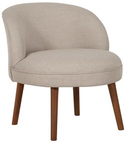 Gyerekfotel KUNI krémszínű