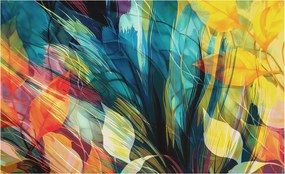 Fotótapéta Fali tapéta Hálószoba Nappali szoba Absztrakt levelek 416x254