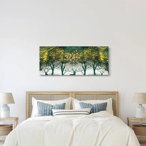 Kép - Szarvas a zöld erdőben (120x50 cm)