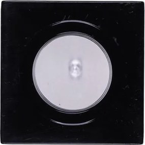 Gemkapocstartó, mágneses, négyszögletű, OFFICE PRODUCTS, átlátszó-fekete (D8461190)