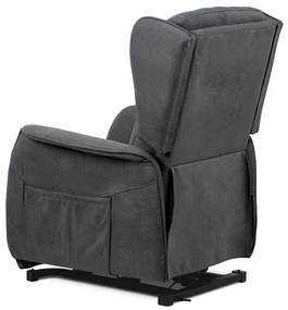 Elektromos Fekvőfotel, Szürke Szövet. TV-1190 GREY2