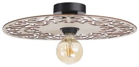 Felületre szerelhető csillár FALCO 1xE27/60W/230V átm. 40 cm bézs