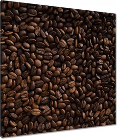Vászonkép 80x80 Pörkölt kávébab