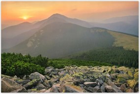 Poszterek 120x80 Hegyi táj Tájkép