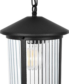 KAJA K-8221 MIAMI Fekete Színű Függeszték 1xE27 15W IP44