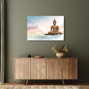 Kép - Buddha vigyáz a földre (90x60 cm)