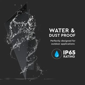 LED Kültéri fali lámpa LED/5W/230V 3000K IP65 fekete