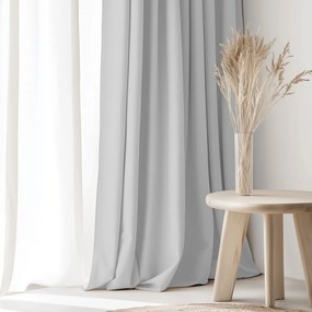 Goldea dekoratív drapéria - szürke 220x150 cm