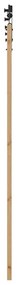 Csúszó ajtó ORKDAL Barna 73.5 x 211 cm Tömör fenyőfa