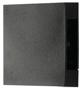 Brilagi - LED kültéri fali lámpa QUADRAY LED/4W/230V fekete IP65