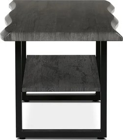 Dohányzóasztal 120×60 cm, MDF, Szürke Tölgy. CT-F4212 GREY