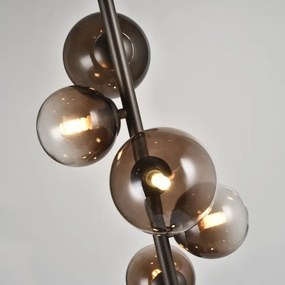 Brilagi - MILLA LED állólámpa 7xG9/3W/230V barna/füstös barna