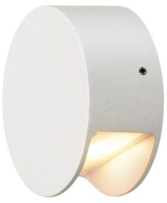 Kültéri Fali lámpa, fehér, 3000K melegfehér, 125 lm, CRI 80, SLV Pema 231010