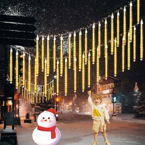 10db Meteoreső fényfüzér, IP65, Led, 5m