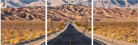 Kép - Death Valley, California, USA (órával) (90x30 cm)