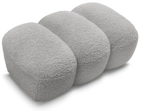 Világosszürke buklé lábtartó Hippolyte – Bobochic Paris