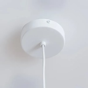 Kábeles csillár ETNA II 1xE27/15W/230V átm. 18,5 cm fehér