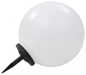 napelemes kültéri LED gömblámpa, 50 cm RGB