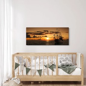 Kép - Kalózhajó (120x50 cm)