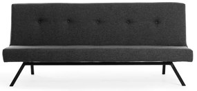 LOKO kétüléses kanapé sötétszürke