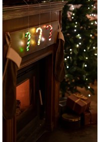 Piros függő karácsonyi fénydekoráció ø 1,5 cm Hannah – Sirius