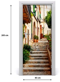 Ajtó tapéta Streets Spanyolországban 95x205 cm