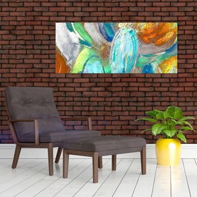 Kép - Színes absztrakció (120x50 cm)