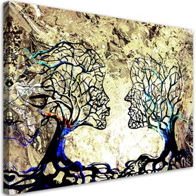 Gario Vászonkép Szerelmes fák Méret: 60 x 40 cm