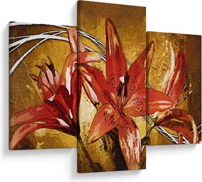 Kép a liliomvirágokról (90x60 cm)