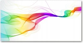 Fotó-üvegkép Színes absztrakt 140x70
