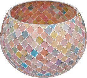 PASTEL LIGHTS mozaik mécsestartó Ø 18 cm