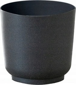 Kerek takaróponyva Satina Eco Wood 17cm Fekete