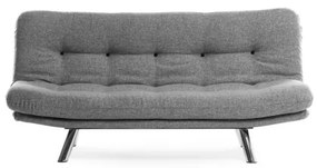 BINA kétszemélyes kinyitható kanapé – világosszürke