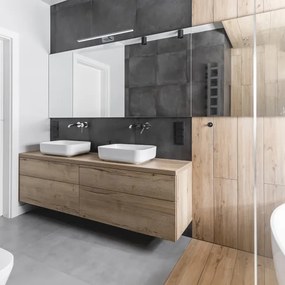 LED fürdőszobai tükörvilágítás SHINE LED/13,8W/230V 60 cm IP44 fényes króm