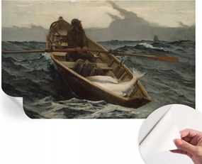 Öntapadós tapéta Fali furnér 3D hatás Halász a tengeren 416x254 cm