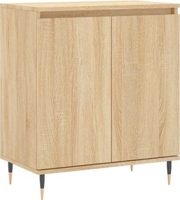vidaXL sonoma tölgy színű szerelt fa tálalóasztal 60 x 35 x 70 cm