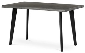 Étkezőasztal 130×80 cm, MDF, Szürke Tölgy. HT-F4413 GREY