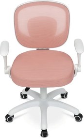 Gyerek Forgószék, Magasságállítás, Rózsaszín Hálós. KA-K1062 PINK