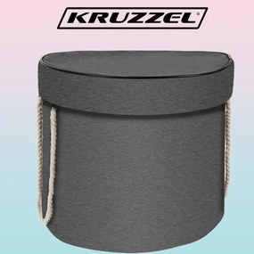 Játéktároló kosár játszószőnyeggel - Kruzzel