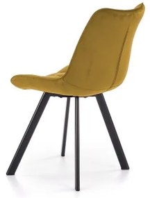 COMORO étkezőszék, 1 db, sárga