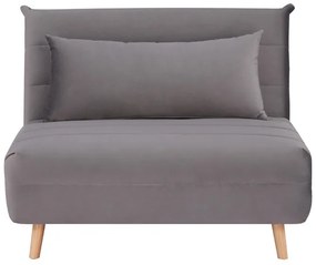 Spike Velvet kanapéágy Szürke - Bársony