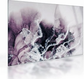 Üveg kép - Lila márvány N⁰2 (70x50 cm)