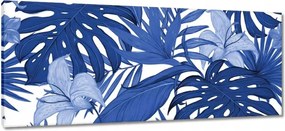 Festmények 100x40 Classic Blue Monstera
