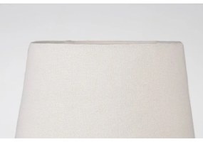 Fekete-bézs asztali lámpa Aysa - White Label