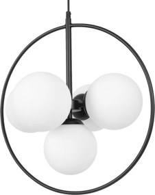 KAJA K-3838 INEZ Fekete Színű Függeszték 5xE14 10W IP20