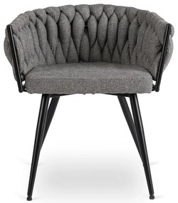 Szürke Fonott Étkezőszék EMPOLI