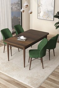 Arp étkezőgarnitúra, barokk-khaki, 110 cm