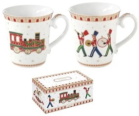 R2S.1102EXPR Porcelán bögreszett 275ml, 2db-os dobozban, Polar Express